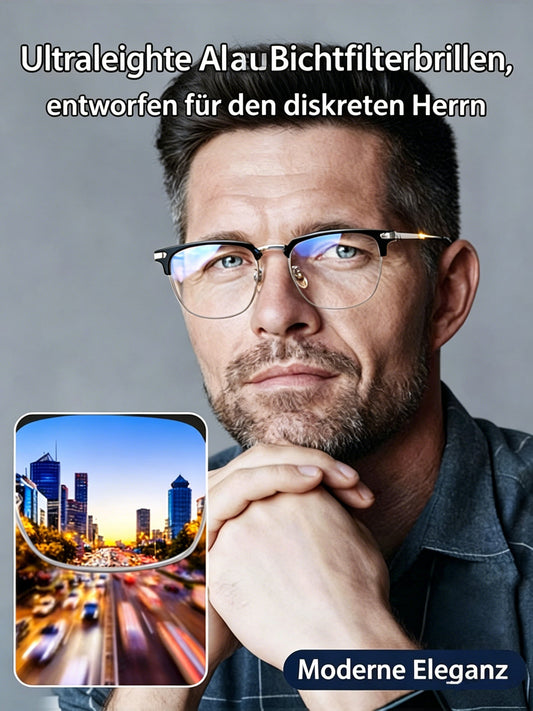 Crystal‑clear Vision: Ultra‑light Blue Light Filter Glasses