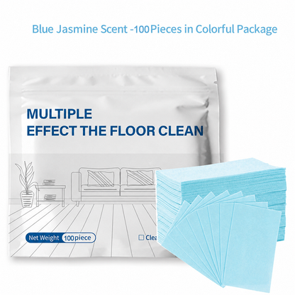 100-count Multi-Effect Floor Cleaning Wipes – Strong stain removal with a fresh scent 🌿