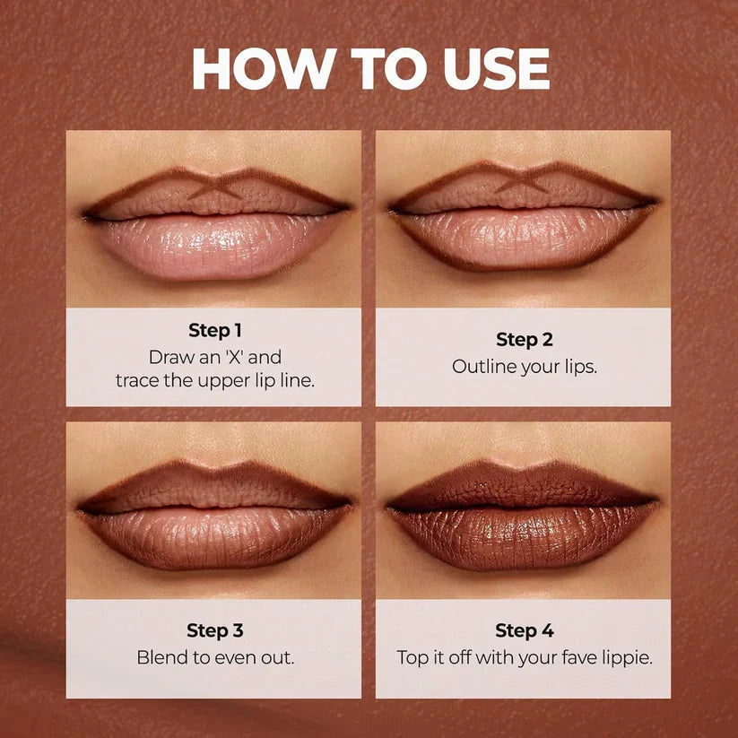 Last Day Buy 1 Get 1 Free Easy Glide Lip Liner ¡ª Creamy, Blendable Color with Smooth Application, Summervibes