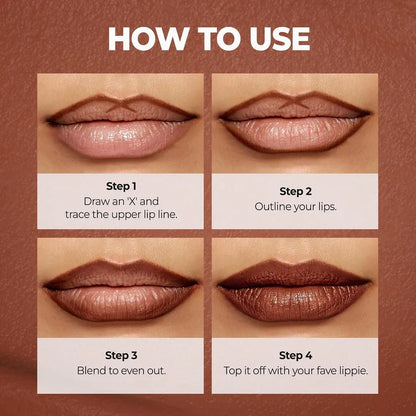 Last Day Buy 1 Get 1 Free Easy Glide Lip Liner ¡ª Creamy, Blendable Color with Smooth Application, Summervibes