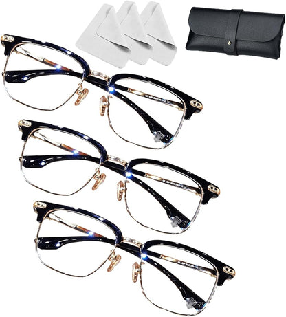 Crystal‑clear Vision: Ultra‑light Blue Light Filter Glasses